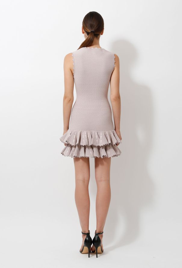 Alaïa F/W 2011 Skater Ruffled Hem Dress - 4