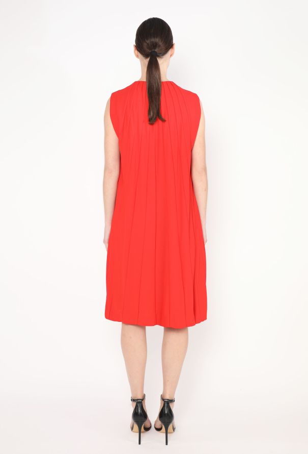 Gucci Pleated Keyhole Dress - 4