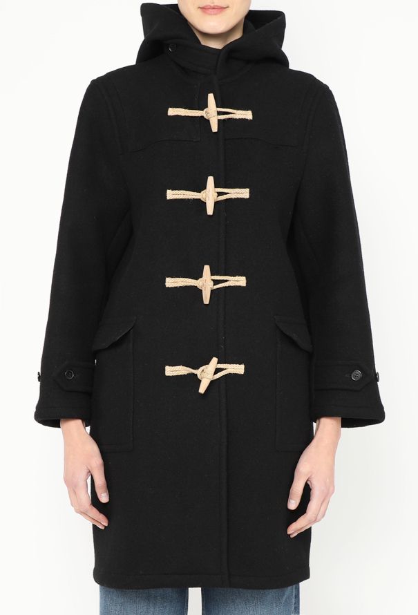 Saint Laurent 2015 Hooded Duffle Coat - 3