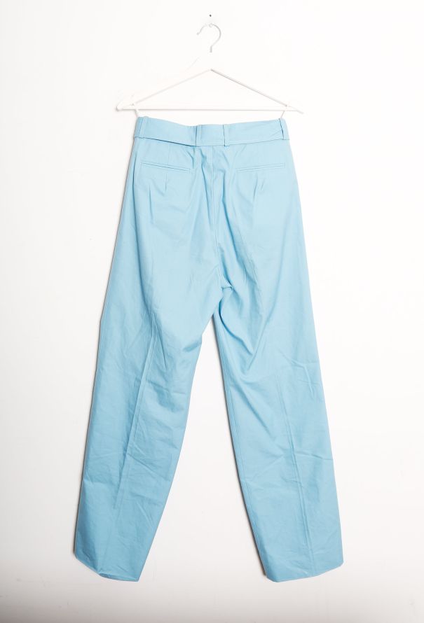 Céline Resort 2014 Belted Cotton Trousers - 9