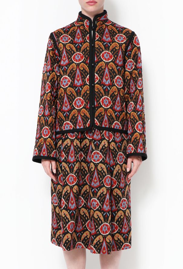 Saint Laurent RARE F/W 1979 Russian Skirt Ensemble - 5