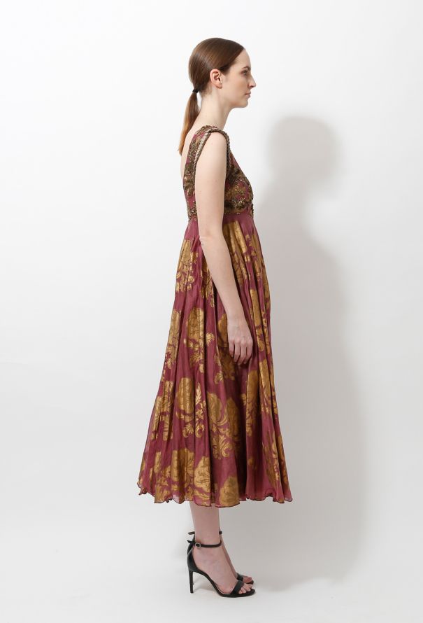 Vintage Hand Embroidered Dress - 3