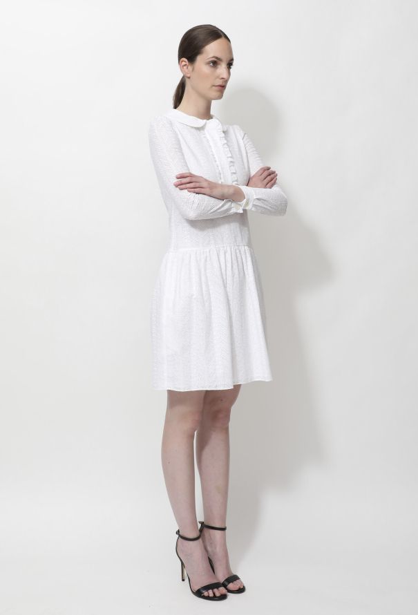 Saint Laurent 2014 Prairie Cotton Dress - 3