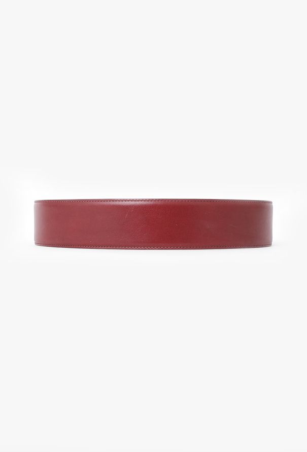 Tom Ford T-Buckle Leather Belt - 3
