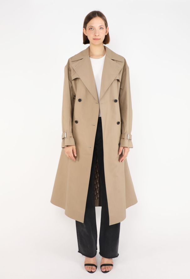 Dior Monogram Gabardine Trench Coat - 3