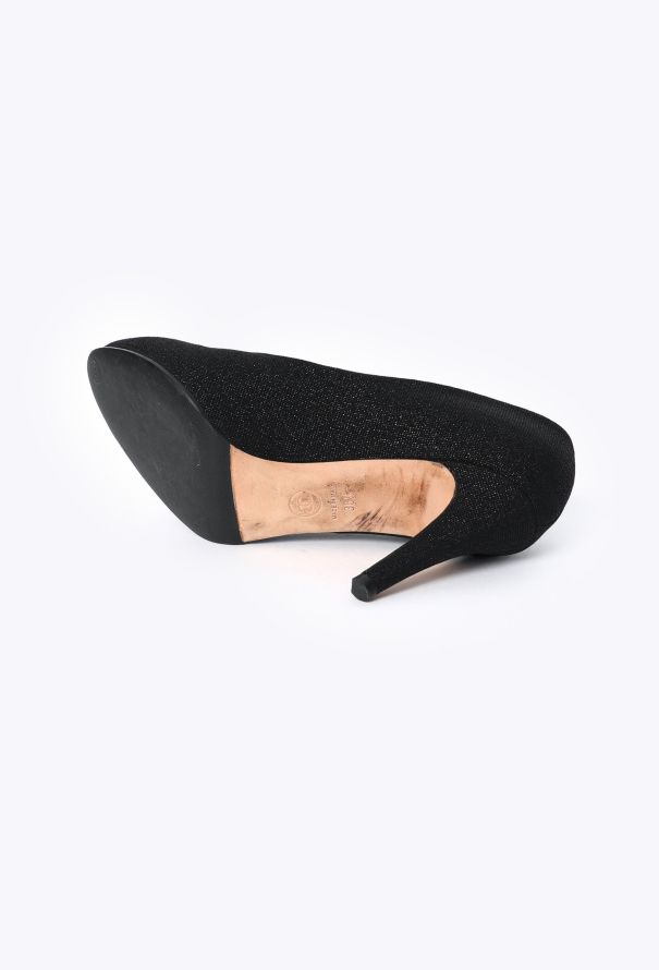 Chanel 2024 Iridescent Toile 'CC' Pumps - 5