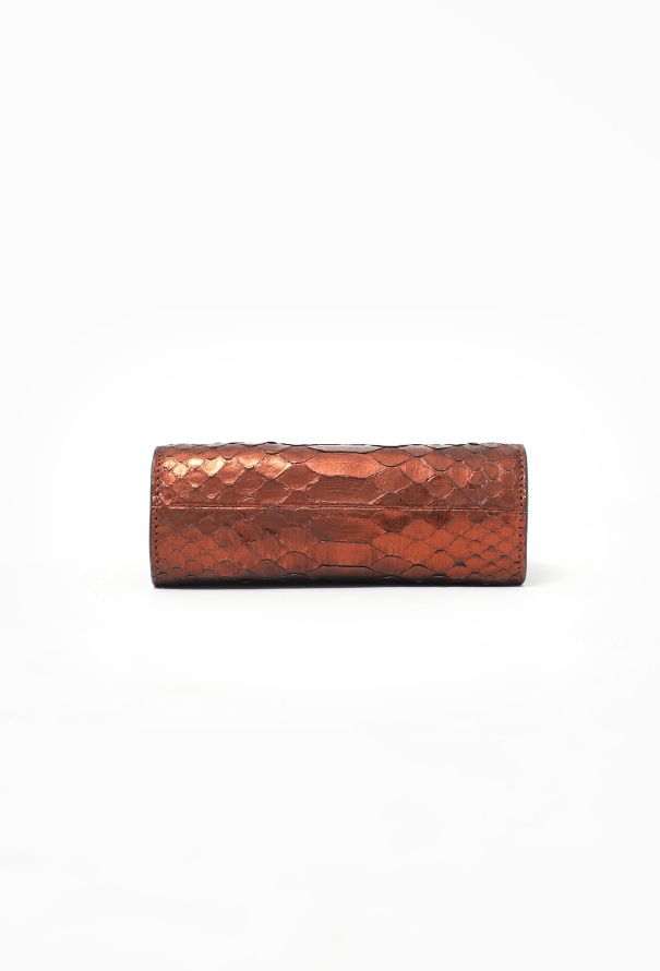 Tom Ford T Lock Mini Python Bag - 6