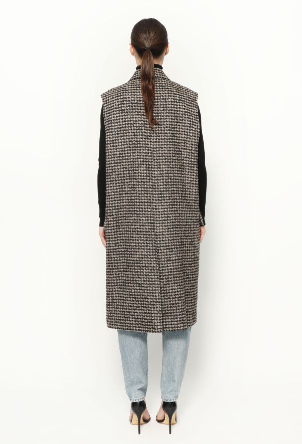 Calvin Klein F/W 2018 Houndstooth Coat - 5