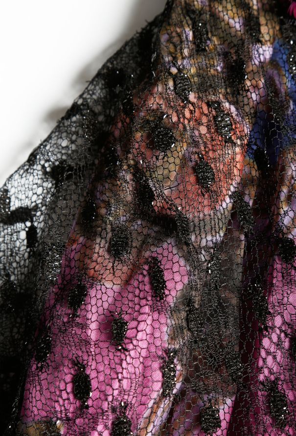 Rodarte S/S 2017 Embroidered Lace Dress - 7