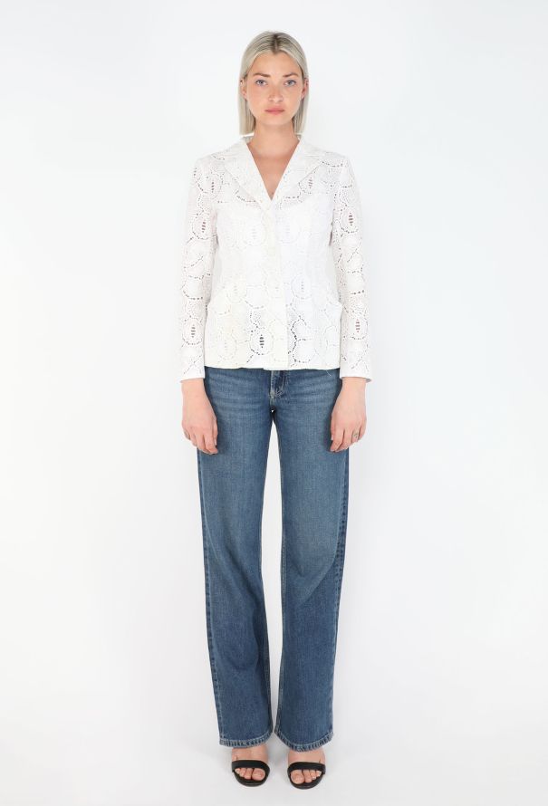 Dior Broderie Lace Bar Jacket, 2018 - 4