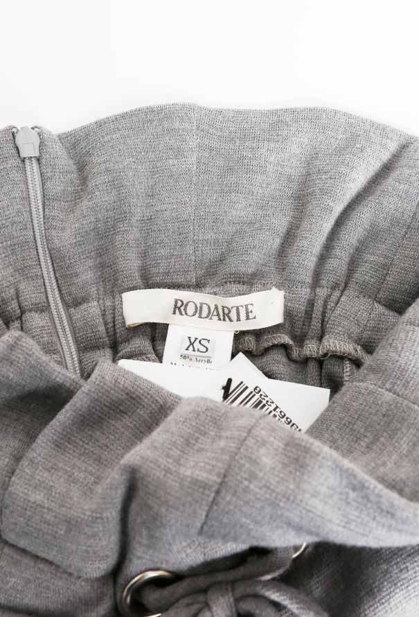 Rodarte F/W 2014 Grey Wide-Leg Trousers - 7