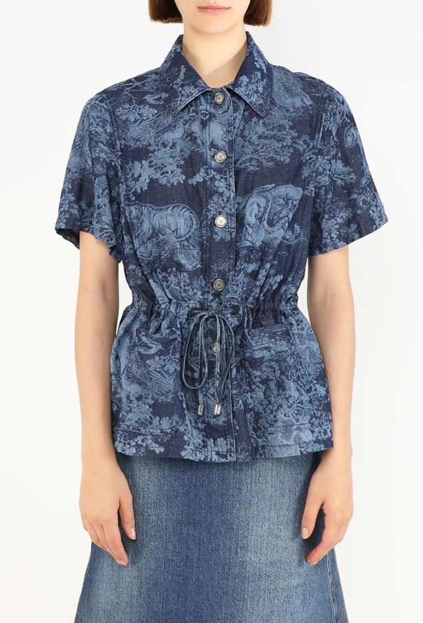 Dior Toile de Jouy Drawstring Shirt, 2024 - 2