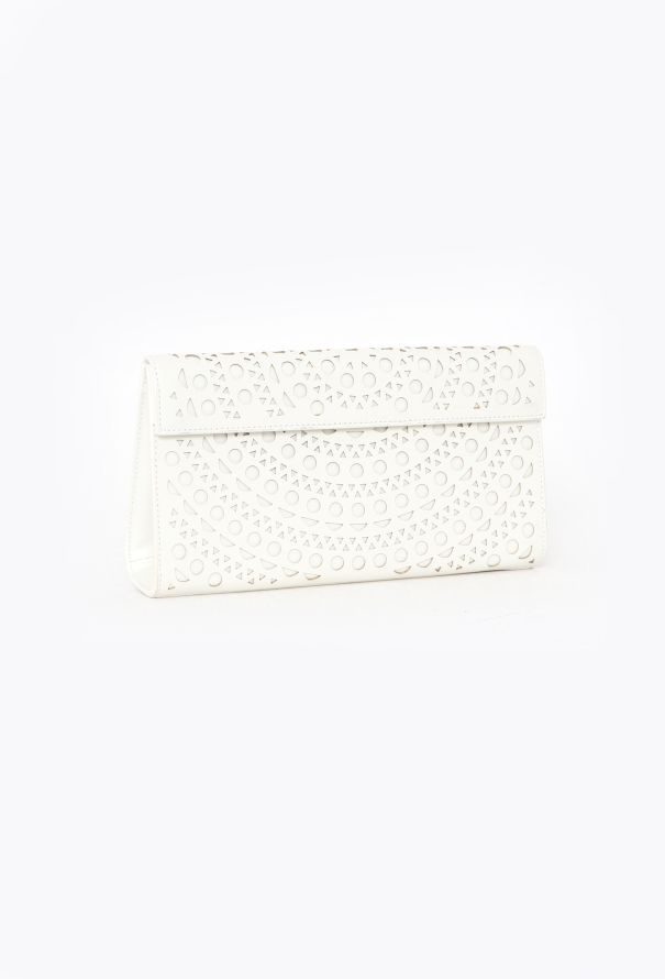 Alaïa Laser Cut Vienne Clutch - 3
