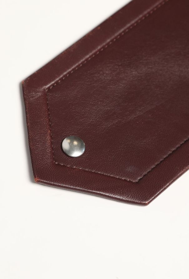 Céline F/W 2012 Leather Latch Trousers - 12
