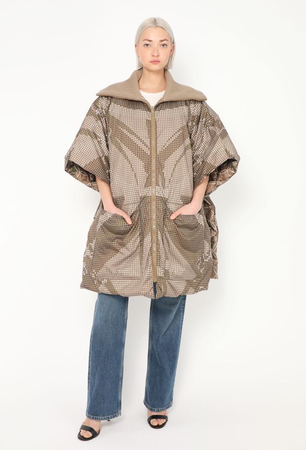 Hermès Reversible Printed Puffer Coat - 4