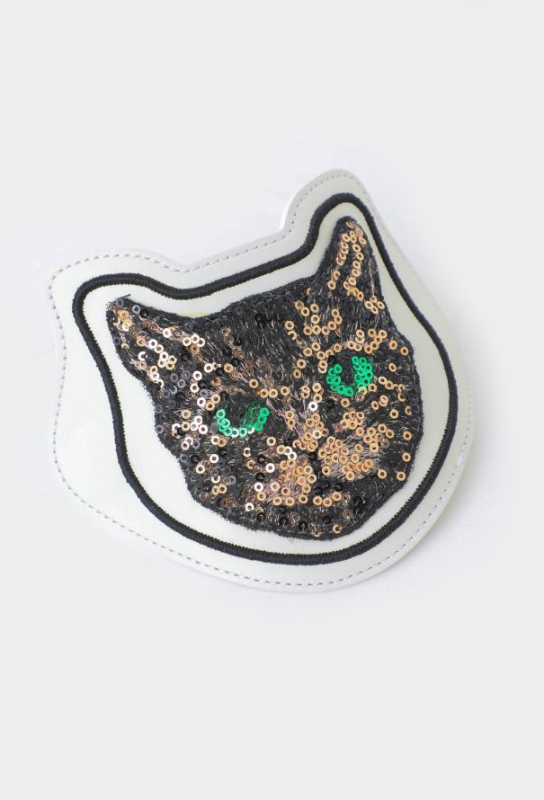 Gucci Embellished Ace Cat Sneakers - 8