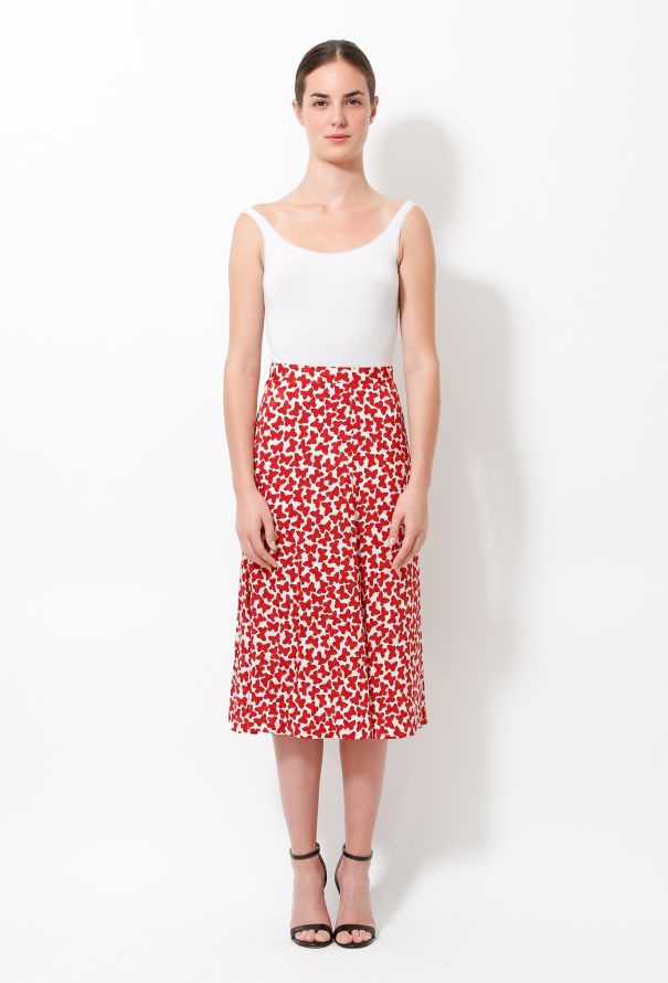 Exquisite Vintage Butterfly Printed Ensemble - 8
