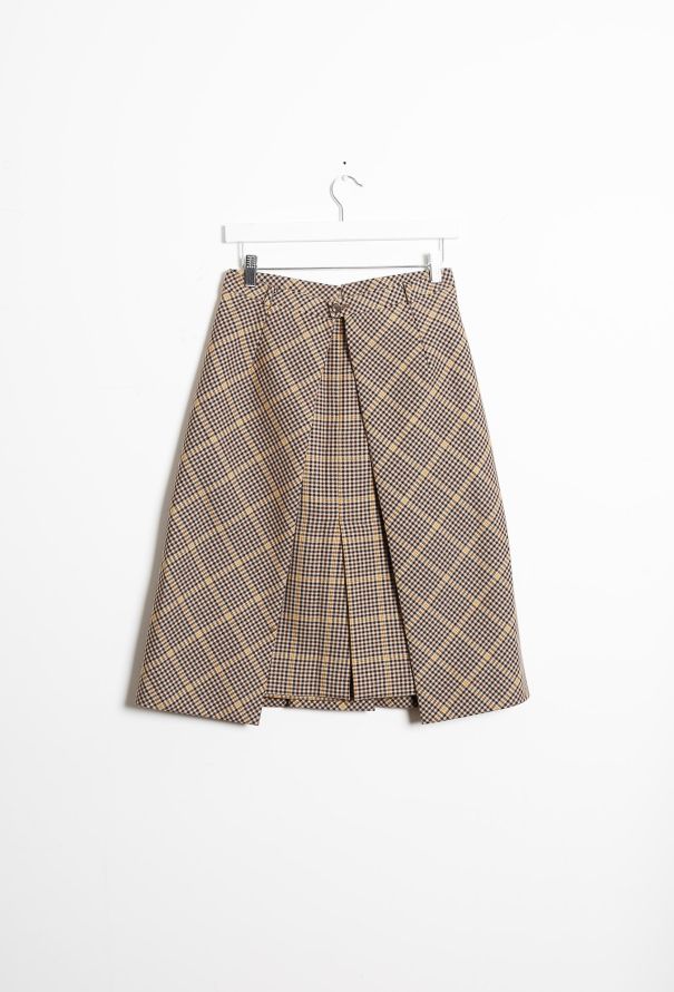Balenciaga F/W 2016 Plaid Skirt - 8