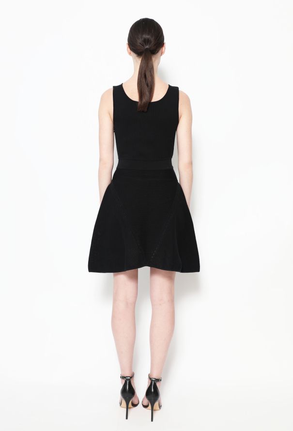 Chanel Ribbed Skater Dress - 3