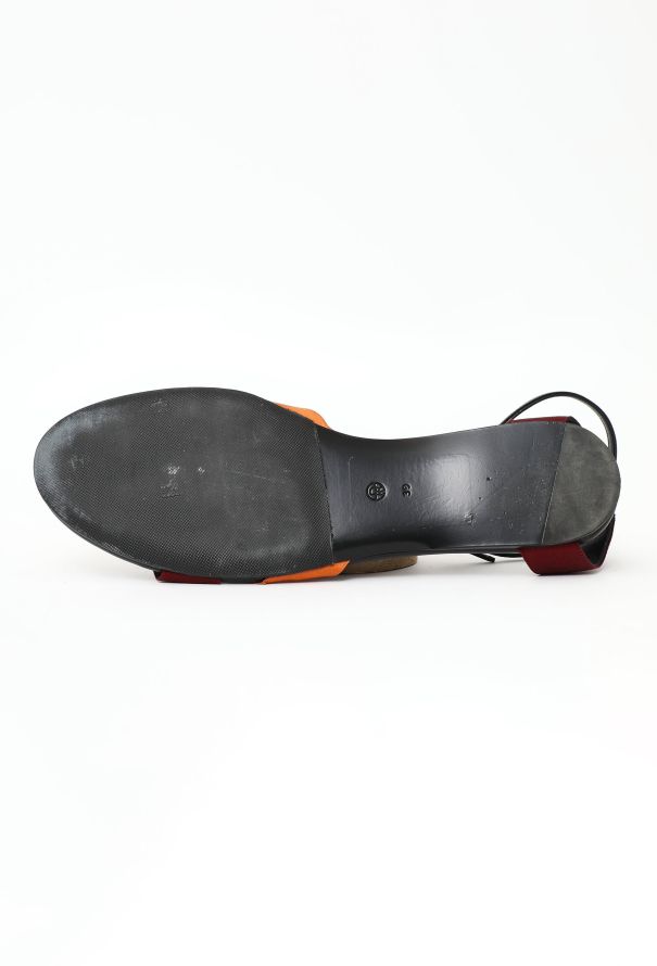 The Row Silk Ribbons Flat Sandals - 6