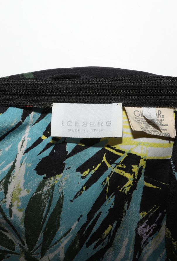 Iceberg Crystal Jaguar Silk Dress, 2004 - 8