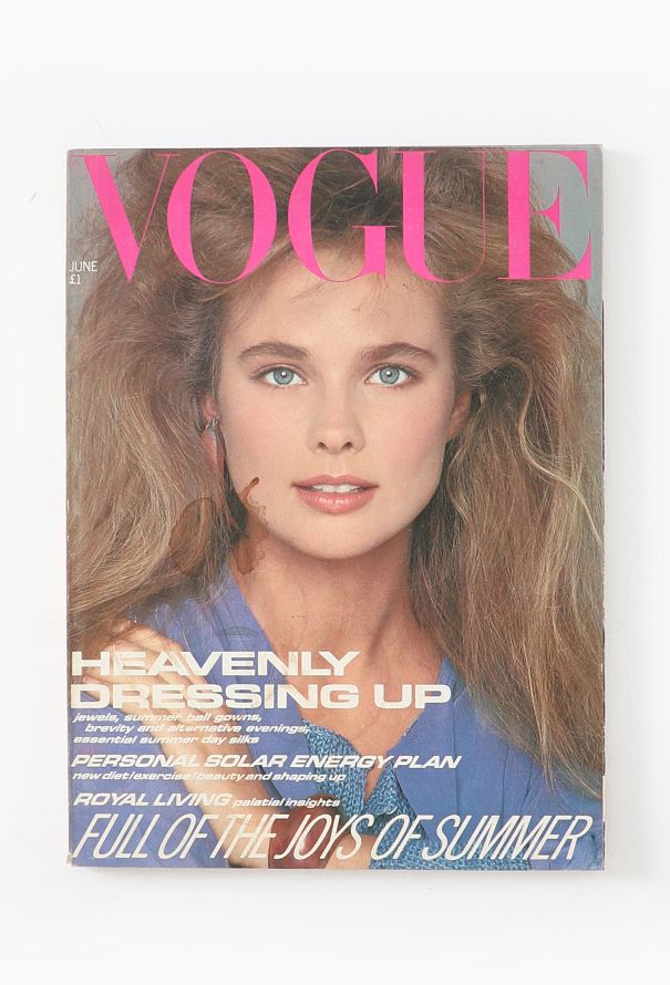 VOGUE UK 1981 Bruce Weber Cover Set - 6