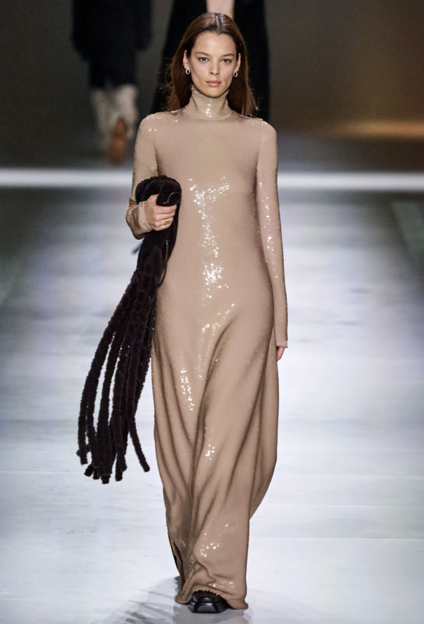 Bottega Veneta Sequin Backless Gown, F/W 2020 - 2