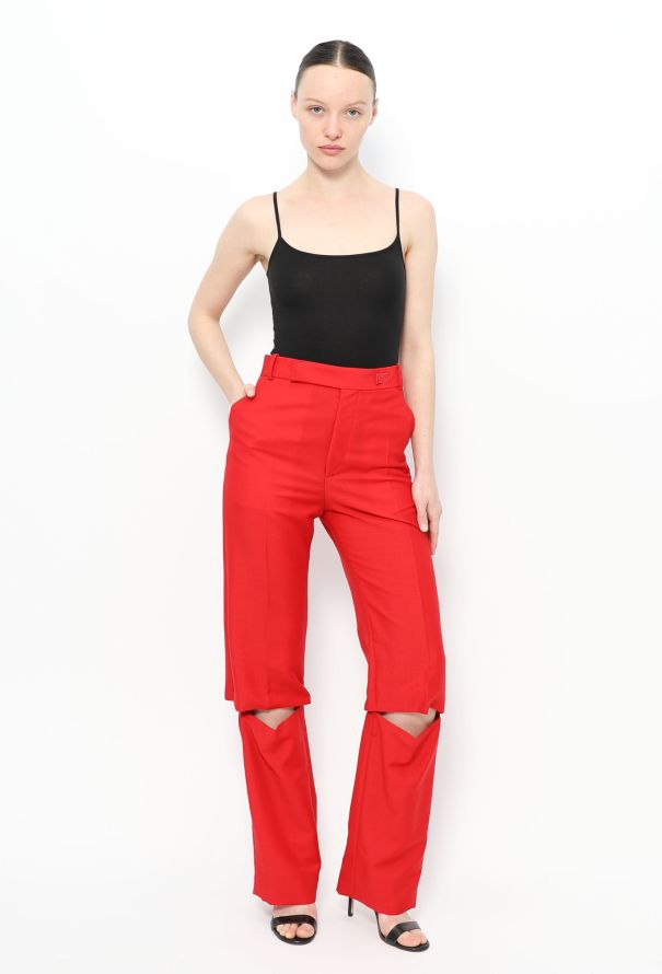 Céline F/W 2017 Convertible Crêpe Trousers - 4
