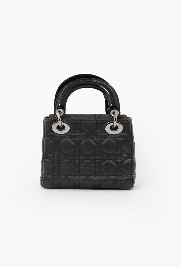 Dior Cannage Mini Lady Dior Bag - 4
