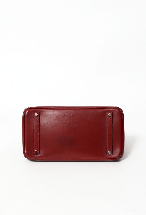 Hermès Rouge H Box Birkin 35 - 6