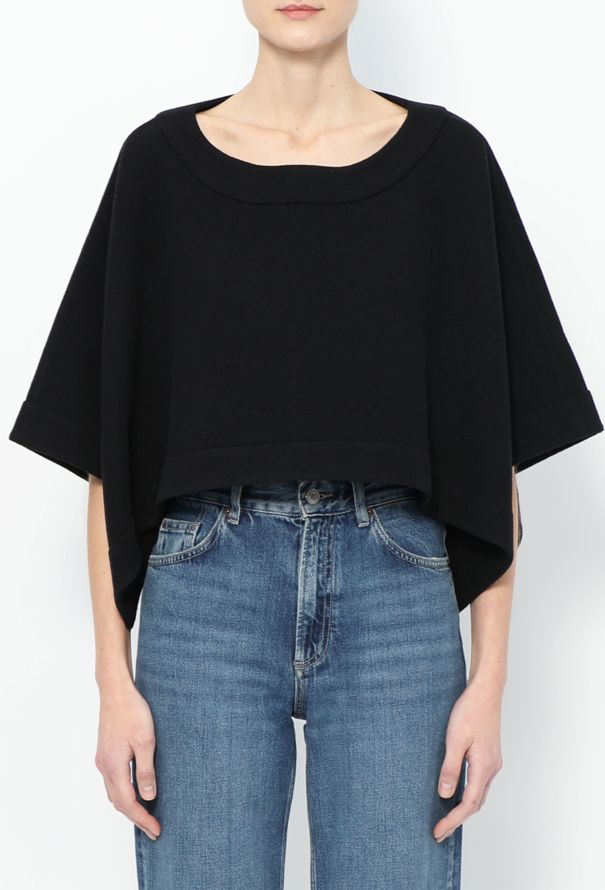 Valentino F/W 2020 Wool Cape Top - 1