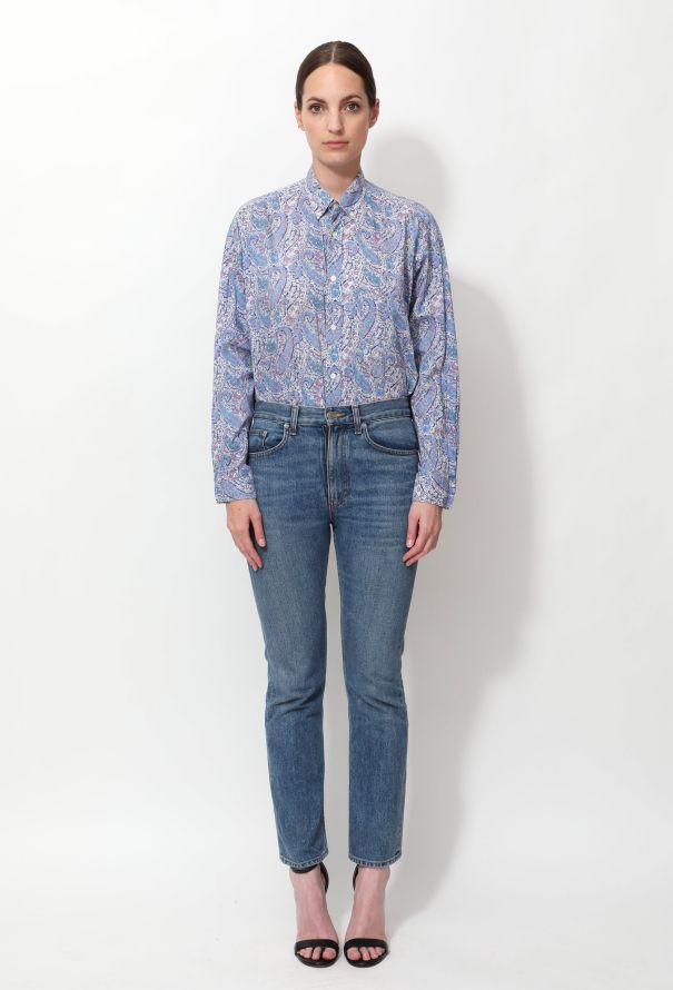 Exquisite Vintage Vintage Cacharel Liberty Paisley Shirt - 3