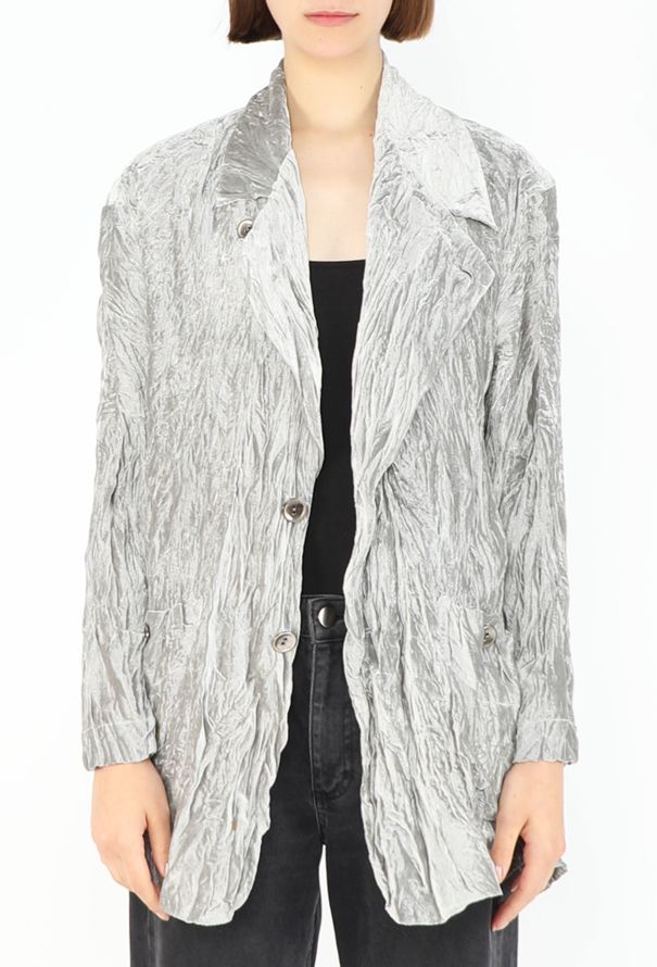 Issey Miyake Crushed Velvet Overshirt, F/W 1993 - 1