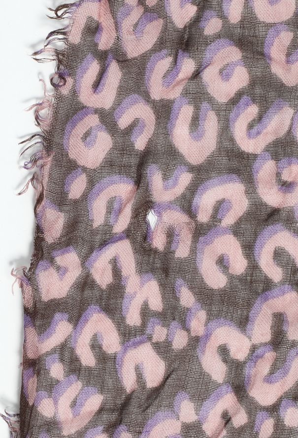 Louis Vuitton 2009 x Stephen Sprouse Cashmere Scarf - 4