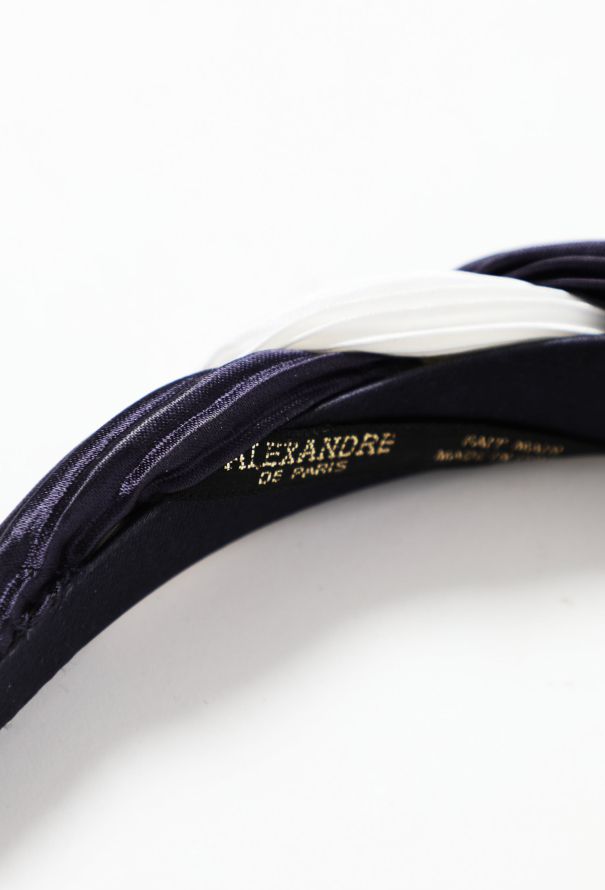 Exquisite Vintage Alexandre Paris Bicolor Braided Headband - 6