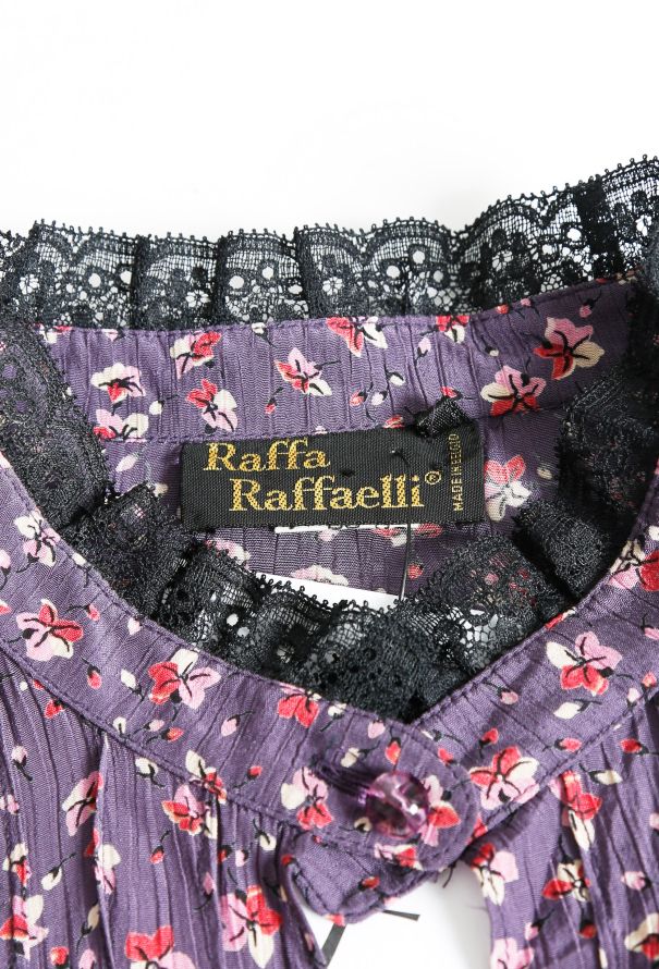 70s Floral Prairie Dress - 6