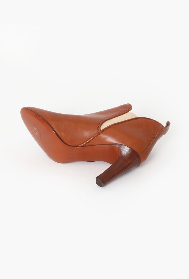 Chloé 2022 Piper Leather Ankle Boots - 5
