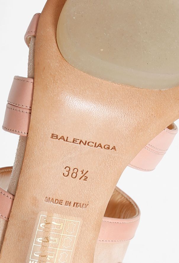 Balenciaga Resort 2009 Leather Trim Suede Sandals - 8
