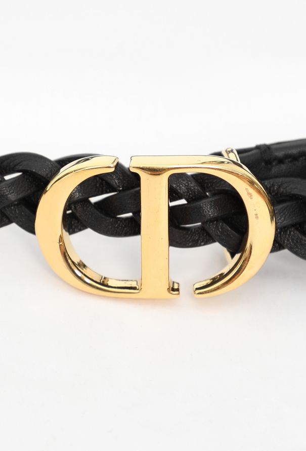Dior 2020 Braided 'CD' Wrap Belt - 2