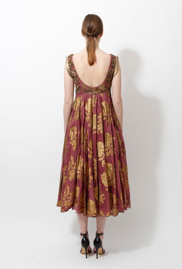 Vintage Hand Embroidered Dress - 4