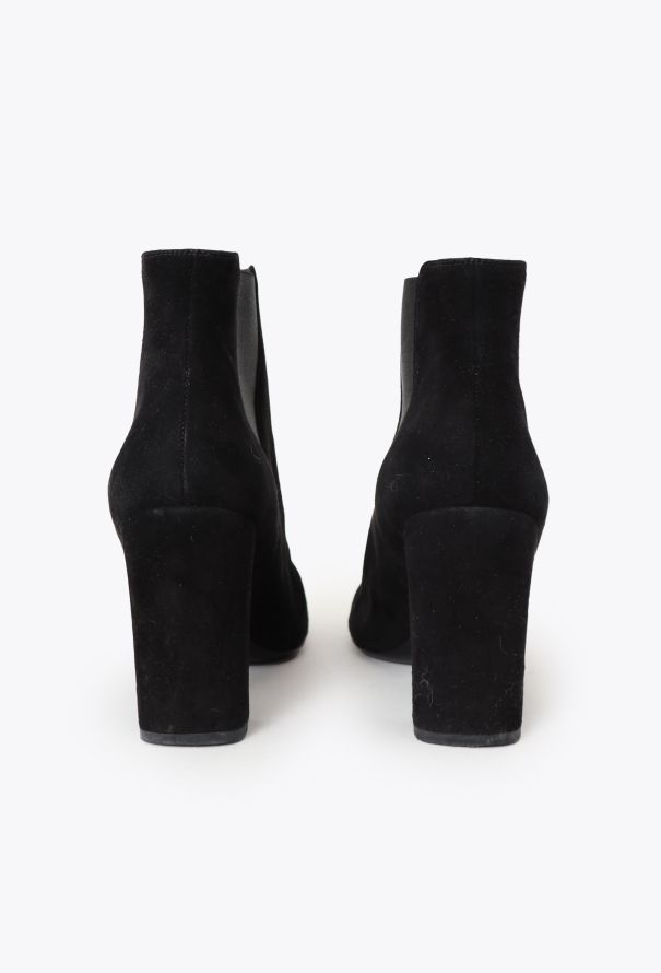 Saint Laurent 2016 Babies Suede Ankle Boots - 4