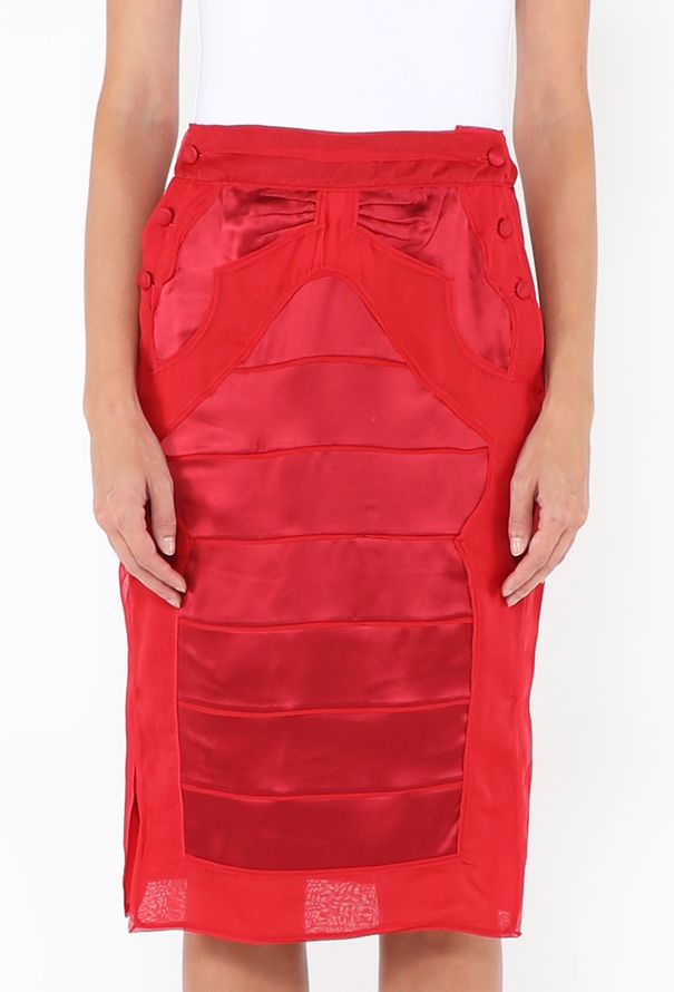 Saint Laurent ICONIC F/W 2004 Pagoda Skirt - 3