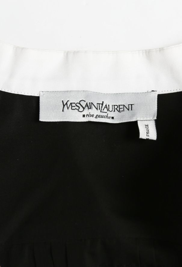 Saint Laurent S/S 2007 Buttoned Cotton Smock Dress - 5