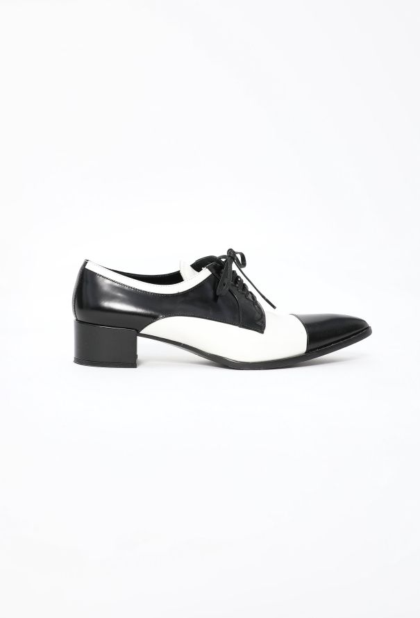 Prada 2018 Bicolor Leather Derbies - 1