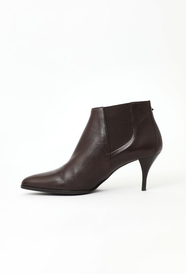 Hermès Leather Buckle Ankle Boots - 4