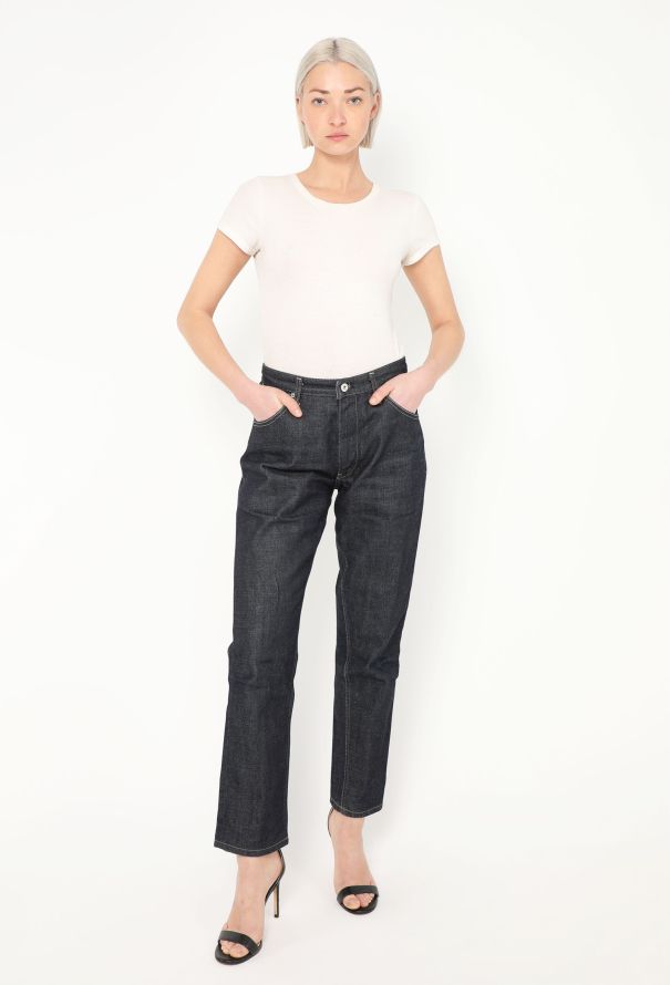 Jil Sander 2023 Tapered Raw Denim Jeans - 1