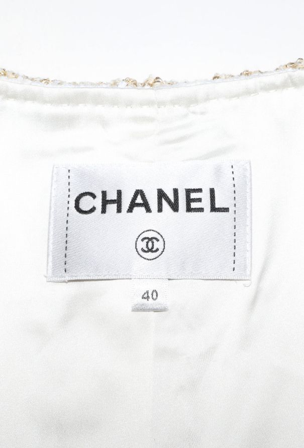 Chanel Lamé Tweed Jacket, Pre-Fall 2025 - 7