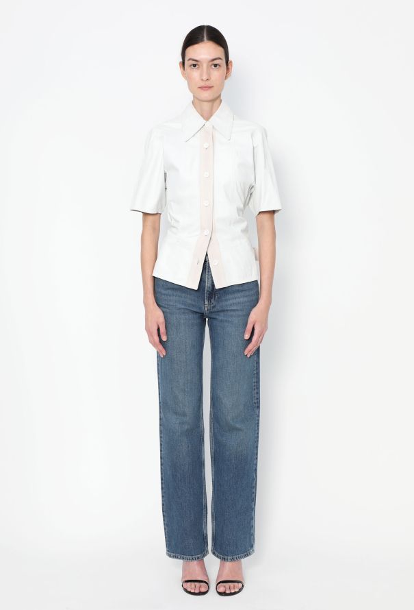Céline 2017 Belted Lambskin Top - 2