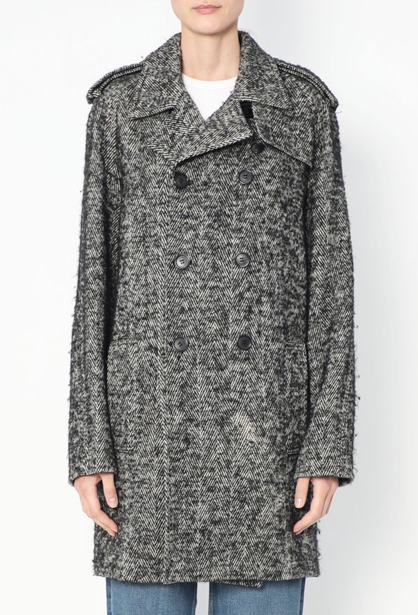 Christian Dior F/W 2007 Navigate Mohair Peacoat - 4