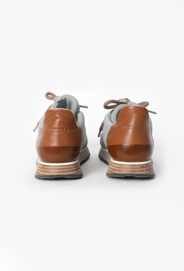 Hermès Neoprene & Leather 'Miles' Sneakers - 4